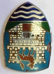 VW Beetle Wolfsburg Wappen enblem 2 - GRETRO Möbler&inredning